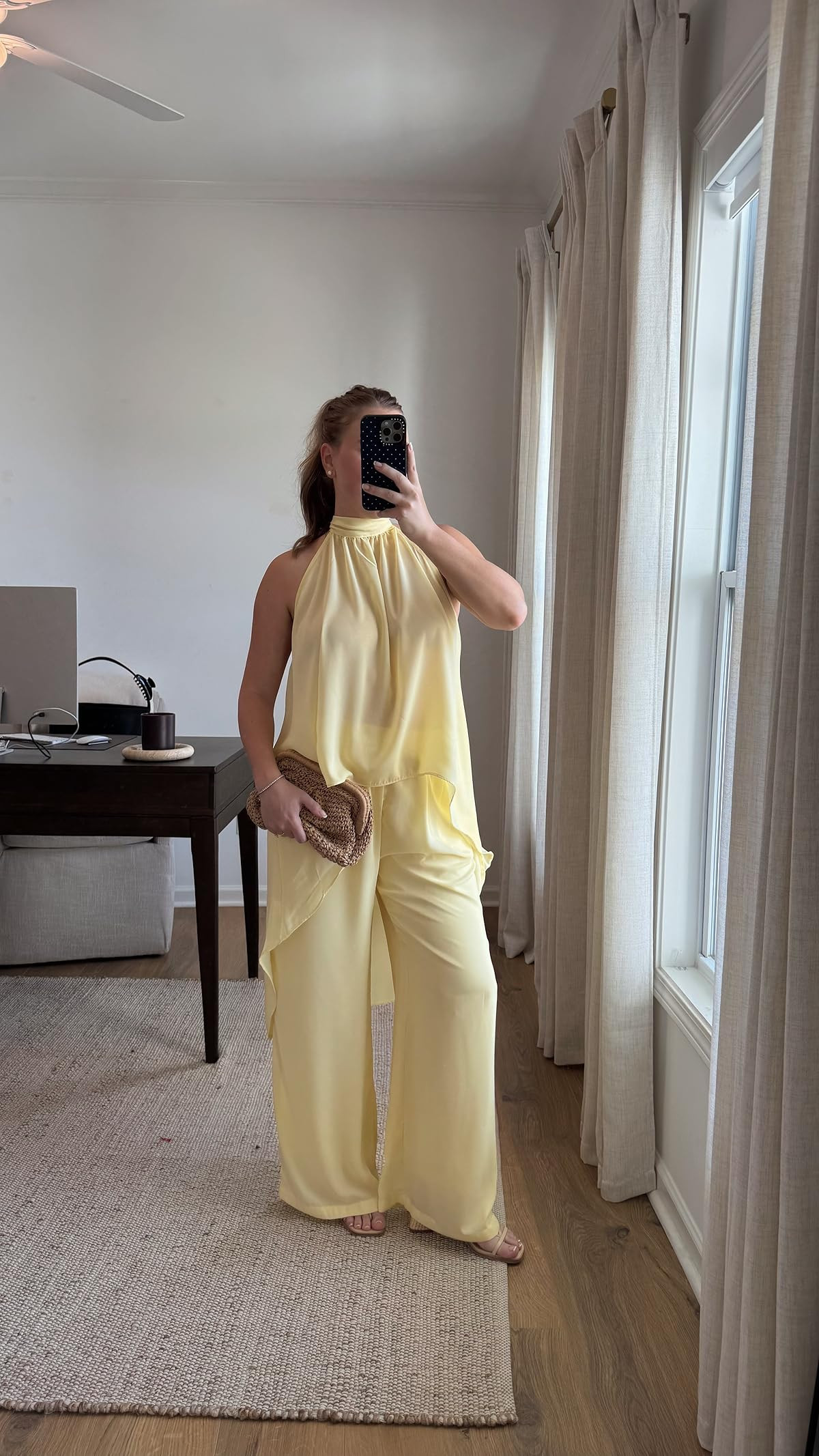 wearing a medium in this butter yellow two piece set! 

vacation outfit, spring outfits 2026, resort outfit, beach outfit 

 #LTKootd #LTKSeasonal #LTKMidsize