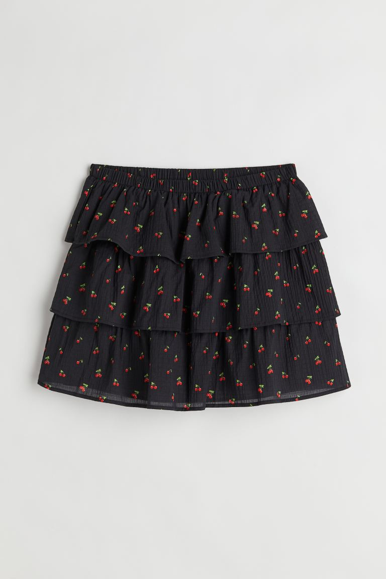 Tiered mini-skirt | H&M (UK, MY, IN, SG, PH, TW, HK)
