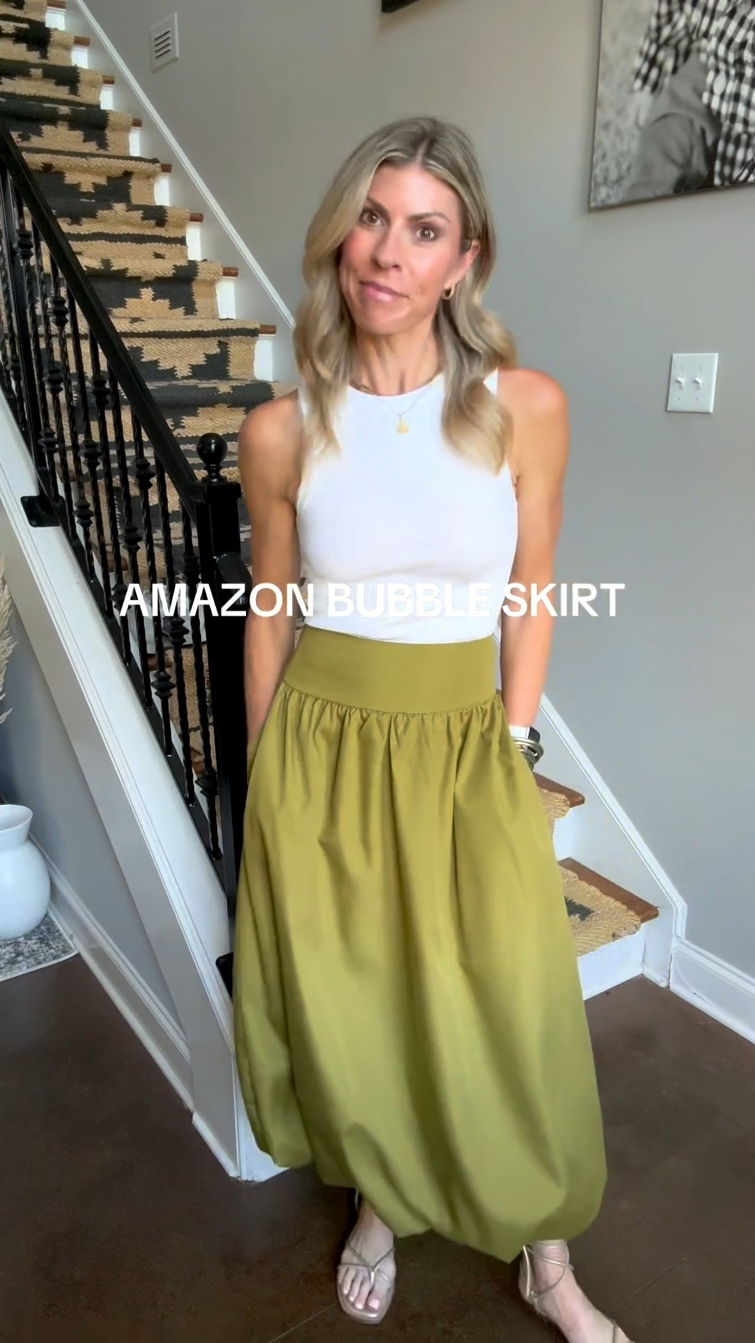 This Amazon bubble skirt is a 10/10 and comes in so many colors! 