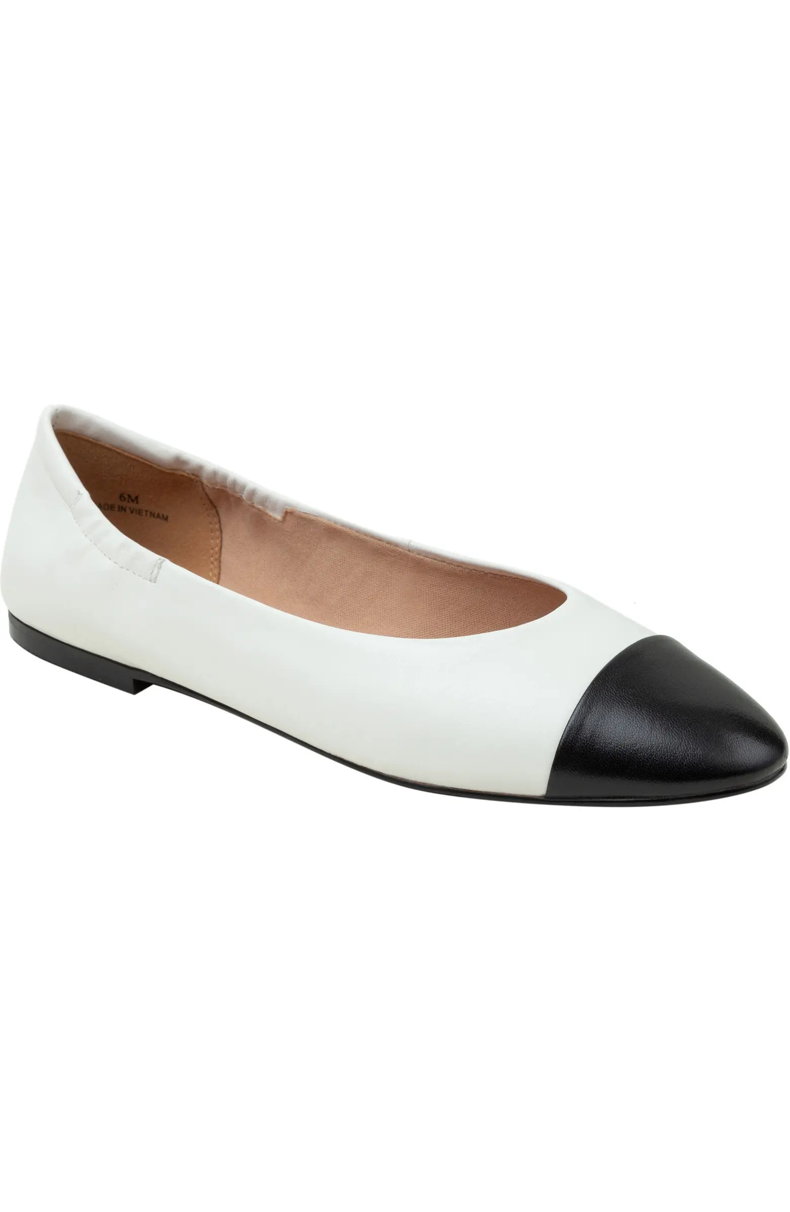 Nolan Cap Toe Ballet Flat (Women) | Nordstrom