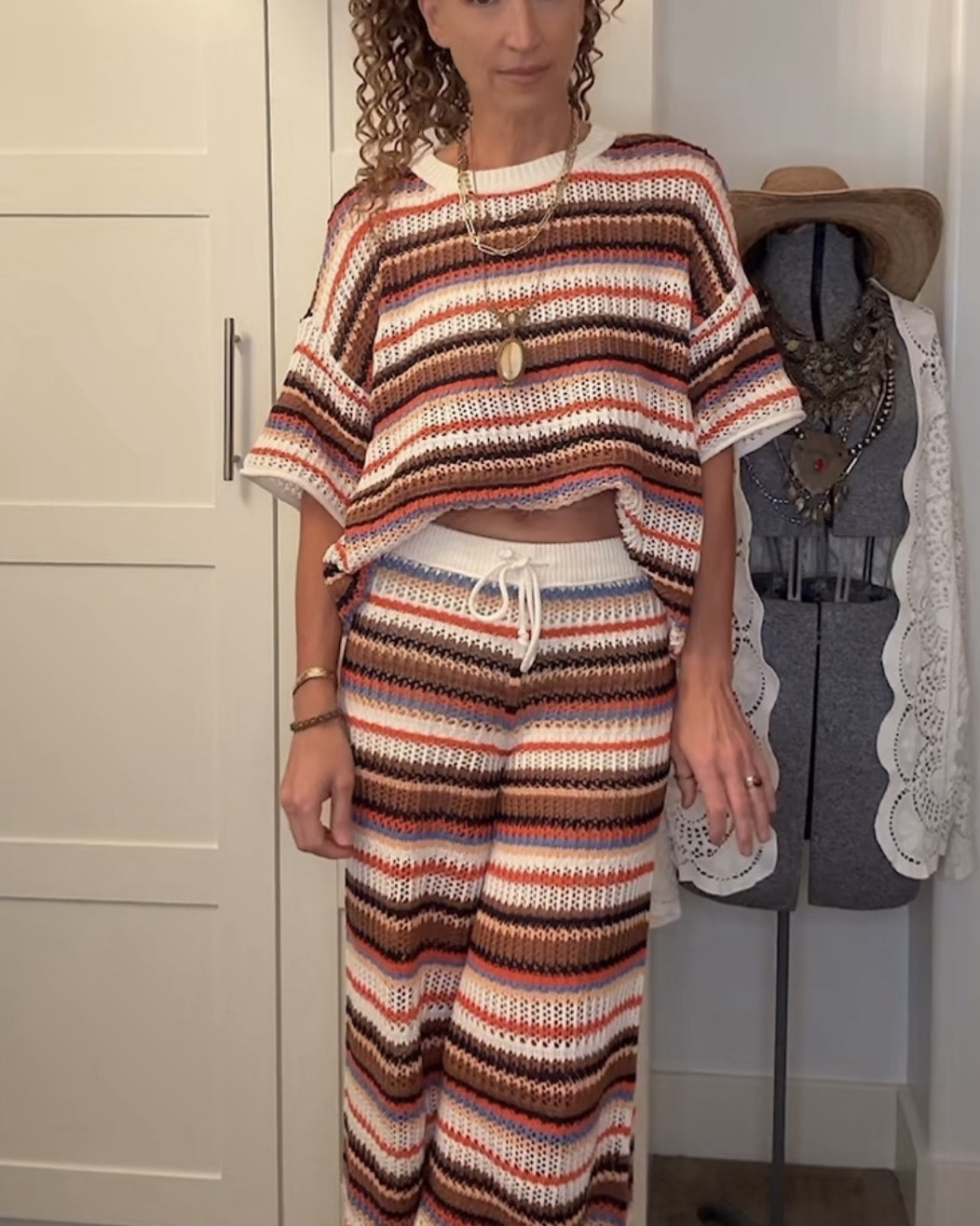 Super versatile pieces from Aerie!  On sale and comes in a variety of colors. Sizing is true and is very flattering on. Could be great as a coverup, as separates, or just everyday casual comfort wear.  And the colors are stunning!  And the pants are available in long and short!

#LTKSaleAlert #LTKSummerEdit #LTKFindsUnder50