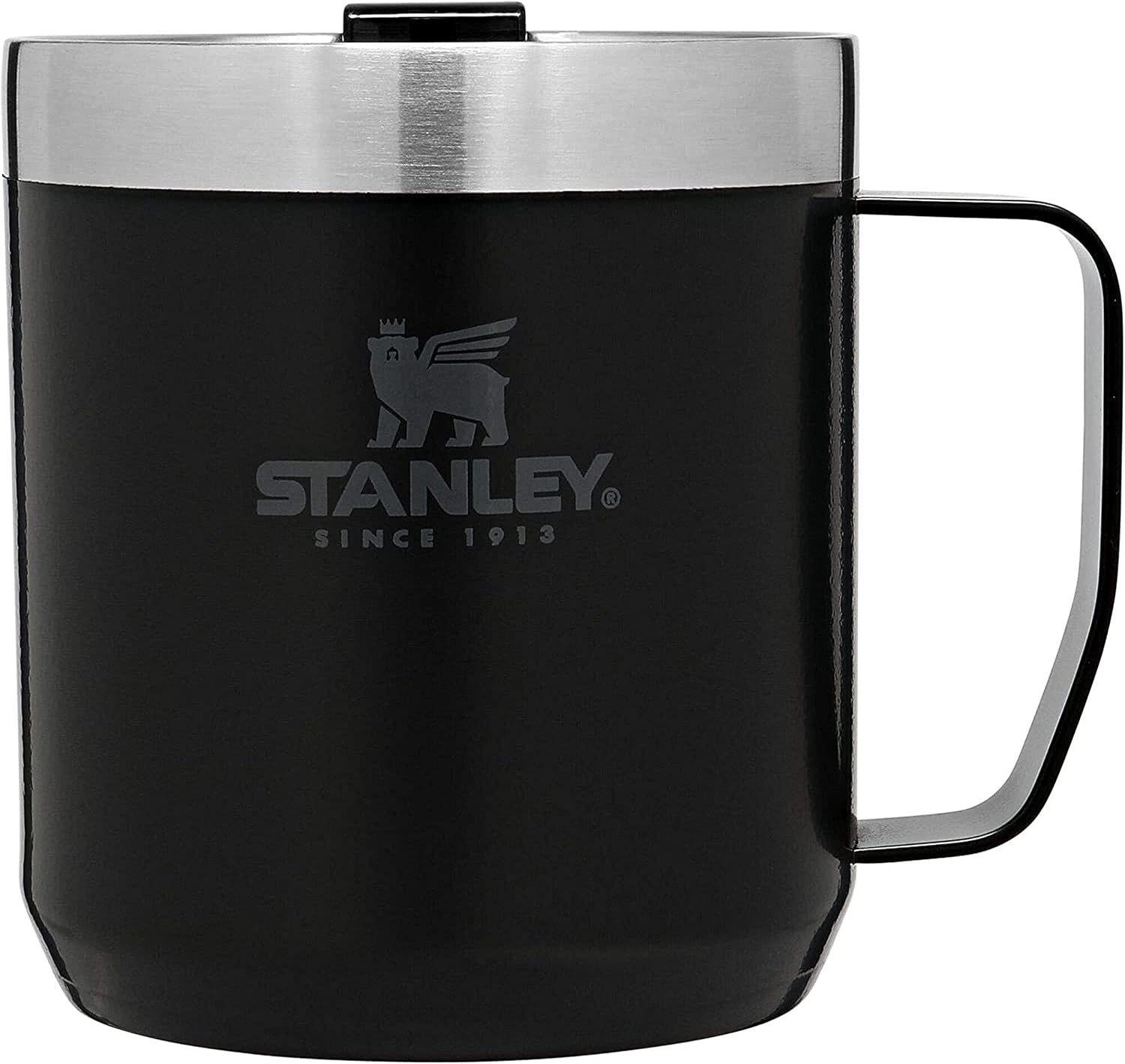 Stanley Legendary Camp Mug, 12oz, Stainless Steel Vacuum Insulated Coffee Mug with Drink-Thru Lid | Amazon (US)