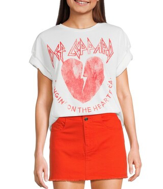 GB Knit Def Leppard Band Graphic T-Shirt | Dillard's | Dillard's