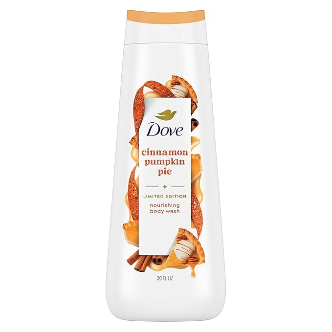 Dove Limited Edition Holiday Treats Body Wash Cinnamon Pumpkin Pie for Deep Nourishment 20 oz | Amazon (US)