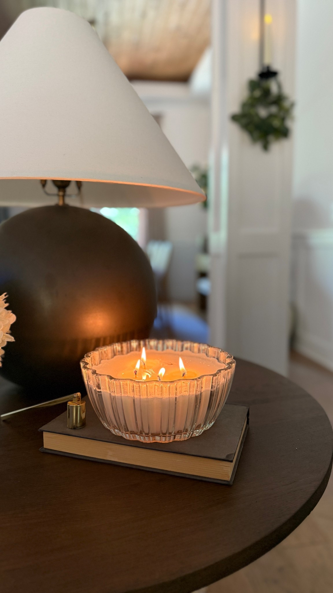 I have loved several of Target’s candles lately but this one may be my #1 😍 I have just an old book of ours underneath! 

#LTKSeasonal #LTKFindsUnder50 #LTKHome