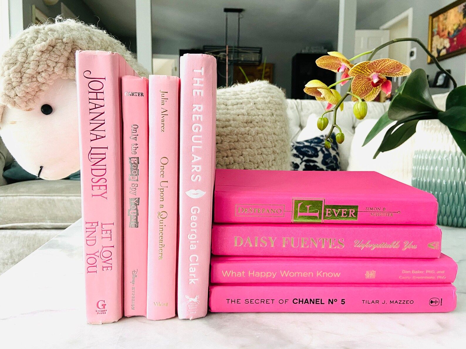 PALE or SHOCKING PINK Books for Decorating Pick One Set of 4 - Etsy | Etsy (US)