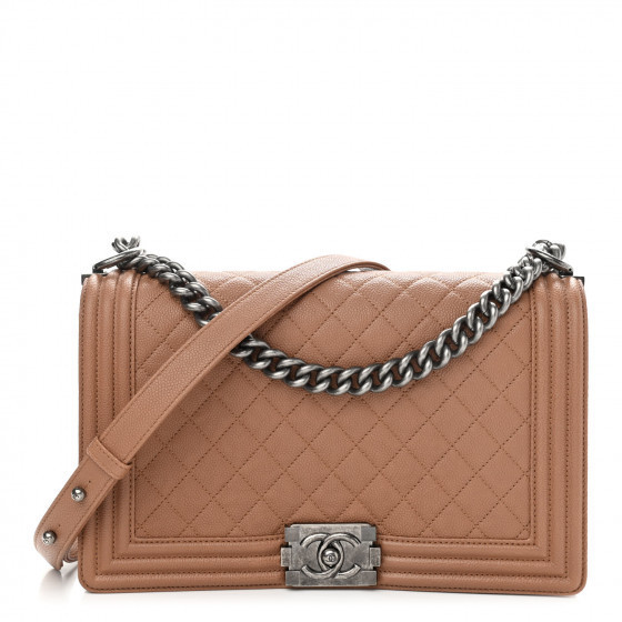CHANEL

Caviar Quilted New Medium Boy Flap Camel | Fashionphile
