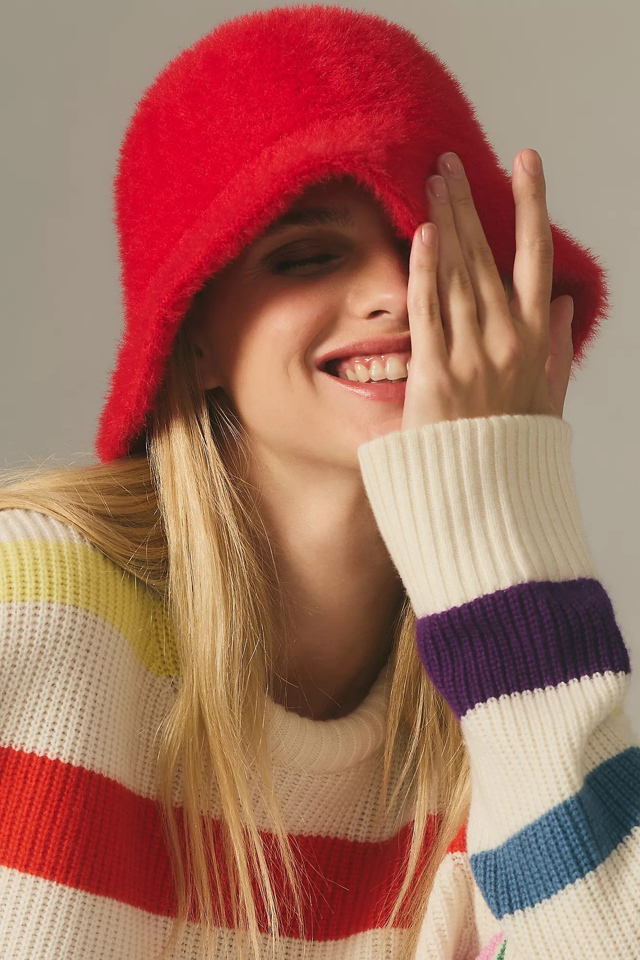 Maeve Eyelash Bucket Hat | Anthropologie (US)