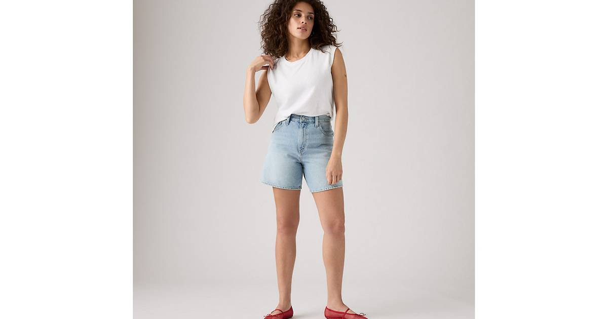 High Rise Baggy Women's Shorts | LEVI'S (US)