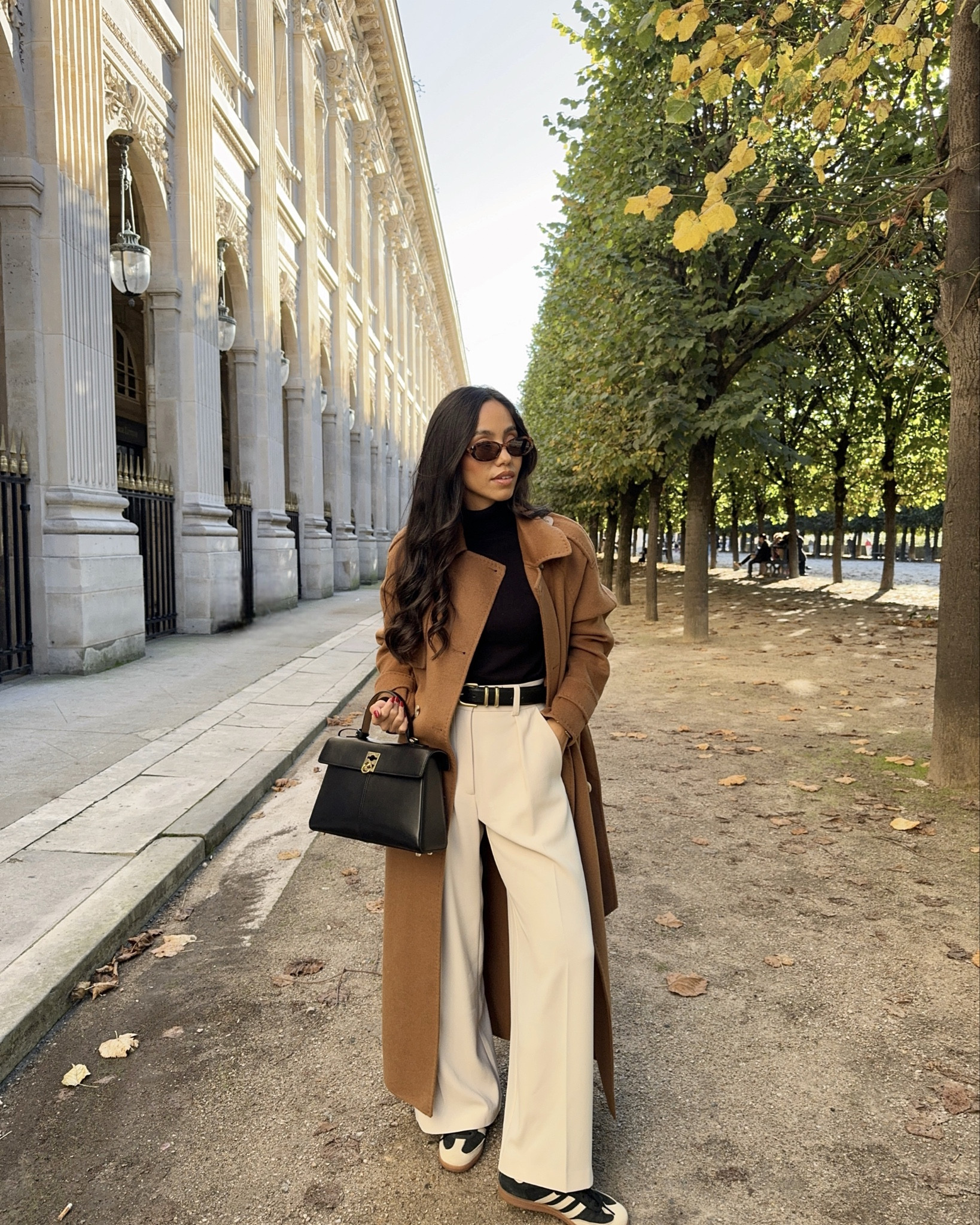 Autumn sun in Paris 🤎🍂 wearing size 6 petite in the trousers & size 6 in the coat..

autumn outfit, fall outfit, fall fashion, casual outfit, adidas sambas, chic style 

#LTKworkwear #LTKstyletip #LTKautumn
