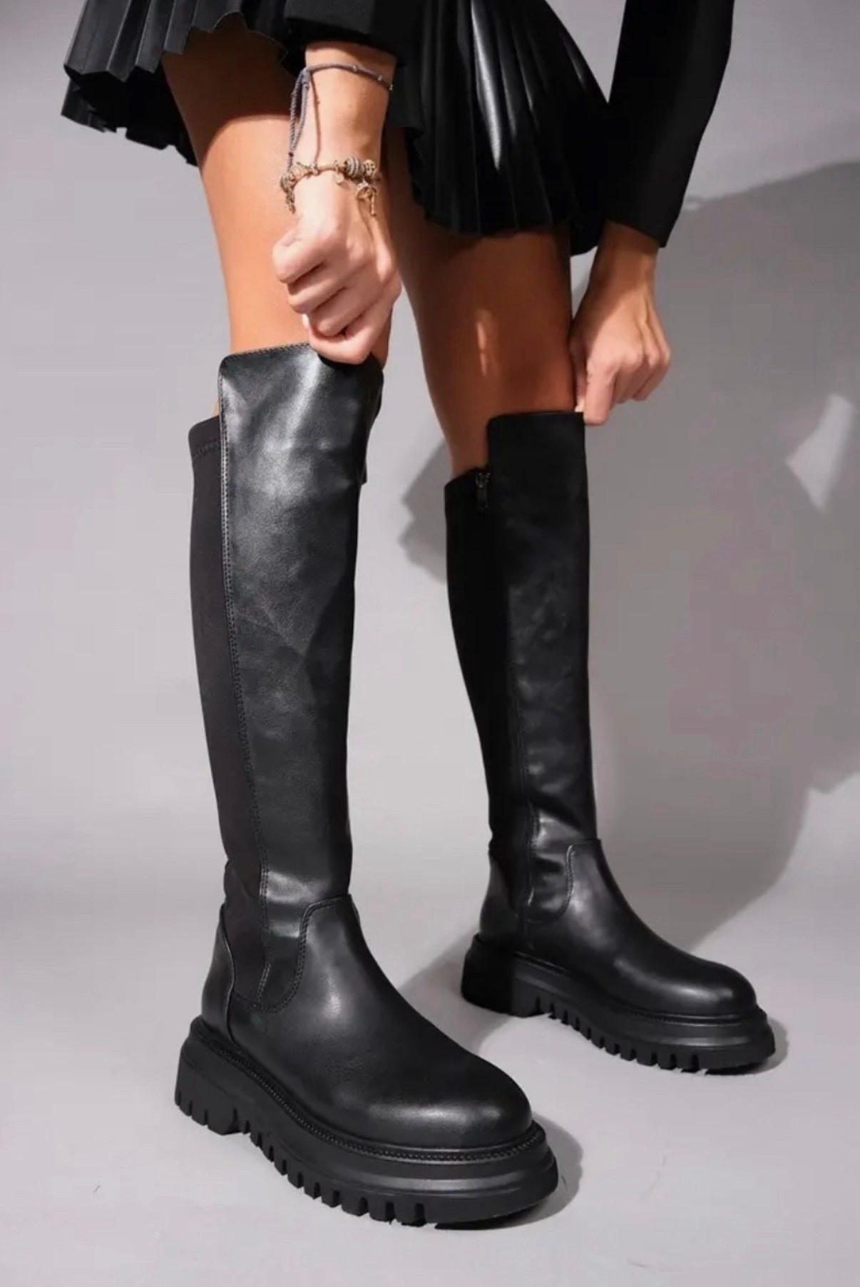 Knee high boots
Boots
Black boots 

#LTKHoliday #LTKGiftGuide
