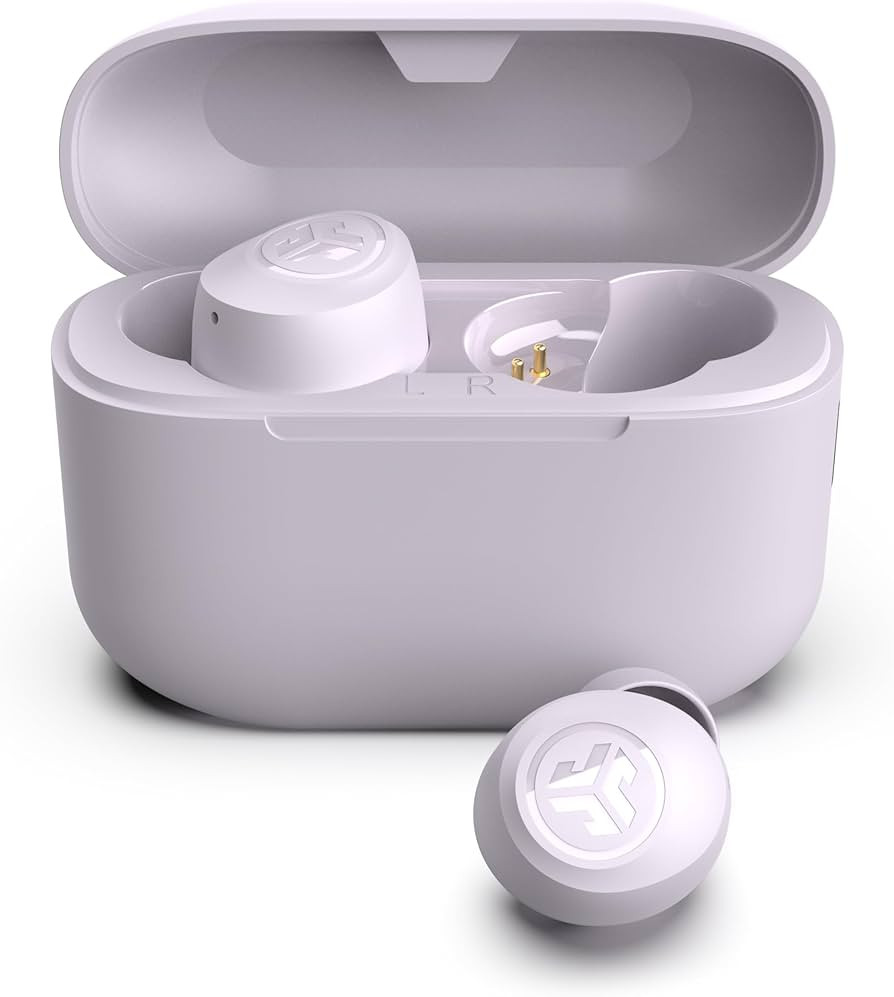 JLab Go Air Pop True Wireless Bluetooth Earbuds & Charging Case - Lilac, Dual Connect, IPX4 Sweat... | Amazon (US)