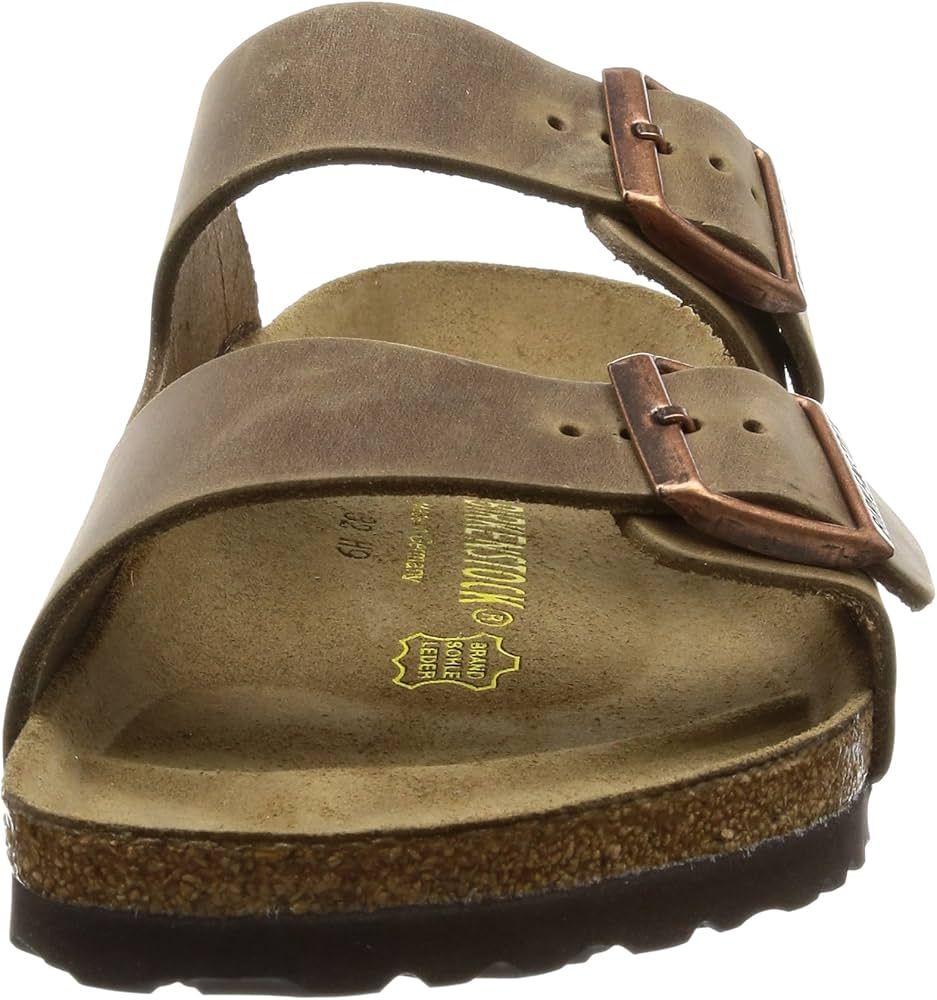 Birkenstock Women's Arizona Tobacco Oil Lthr | Amazon (US)