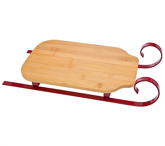 Godinger Sleigh Cutting Board - QVC.com | QVC