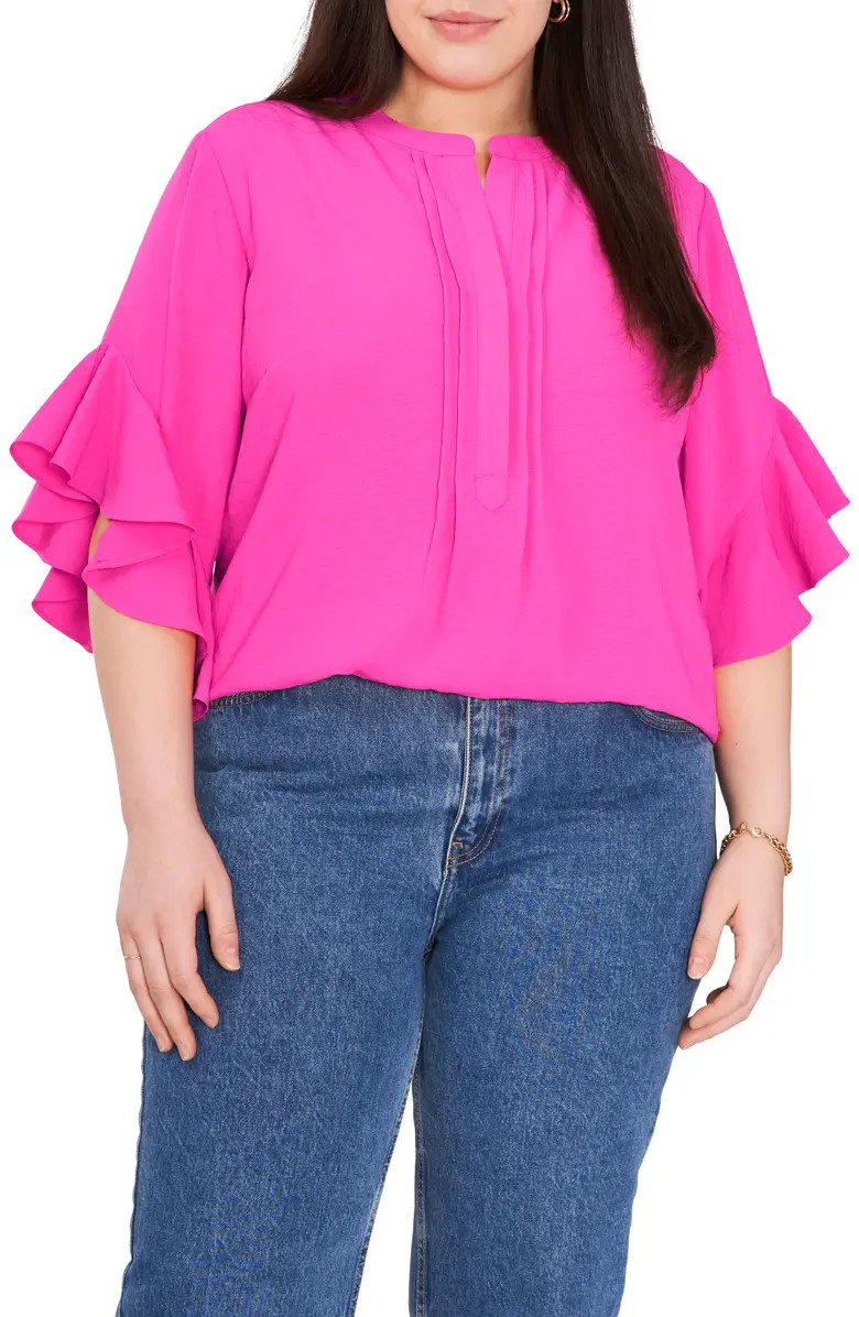 Ruffle Sleeve Blouse | Nordstrom