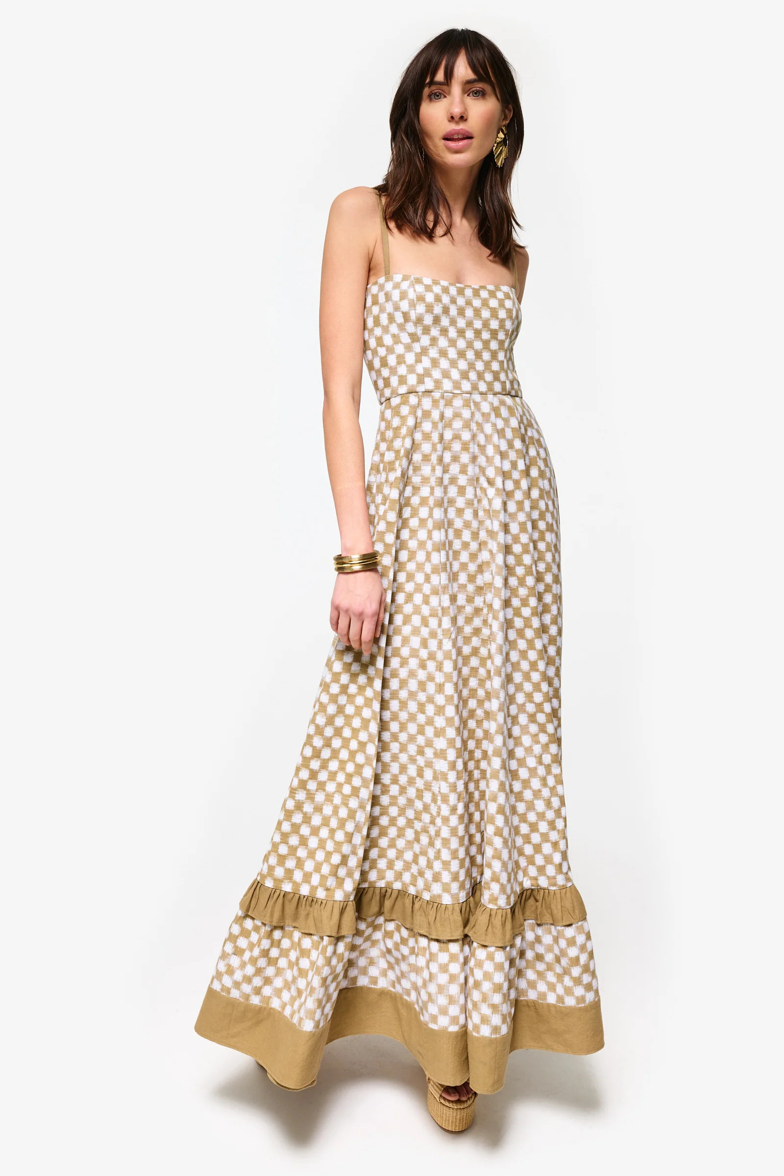 Exclusive Checkmate Dress | COUPER