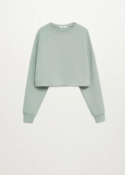 Kurzes Sweatshirt | MANGO (DE)