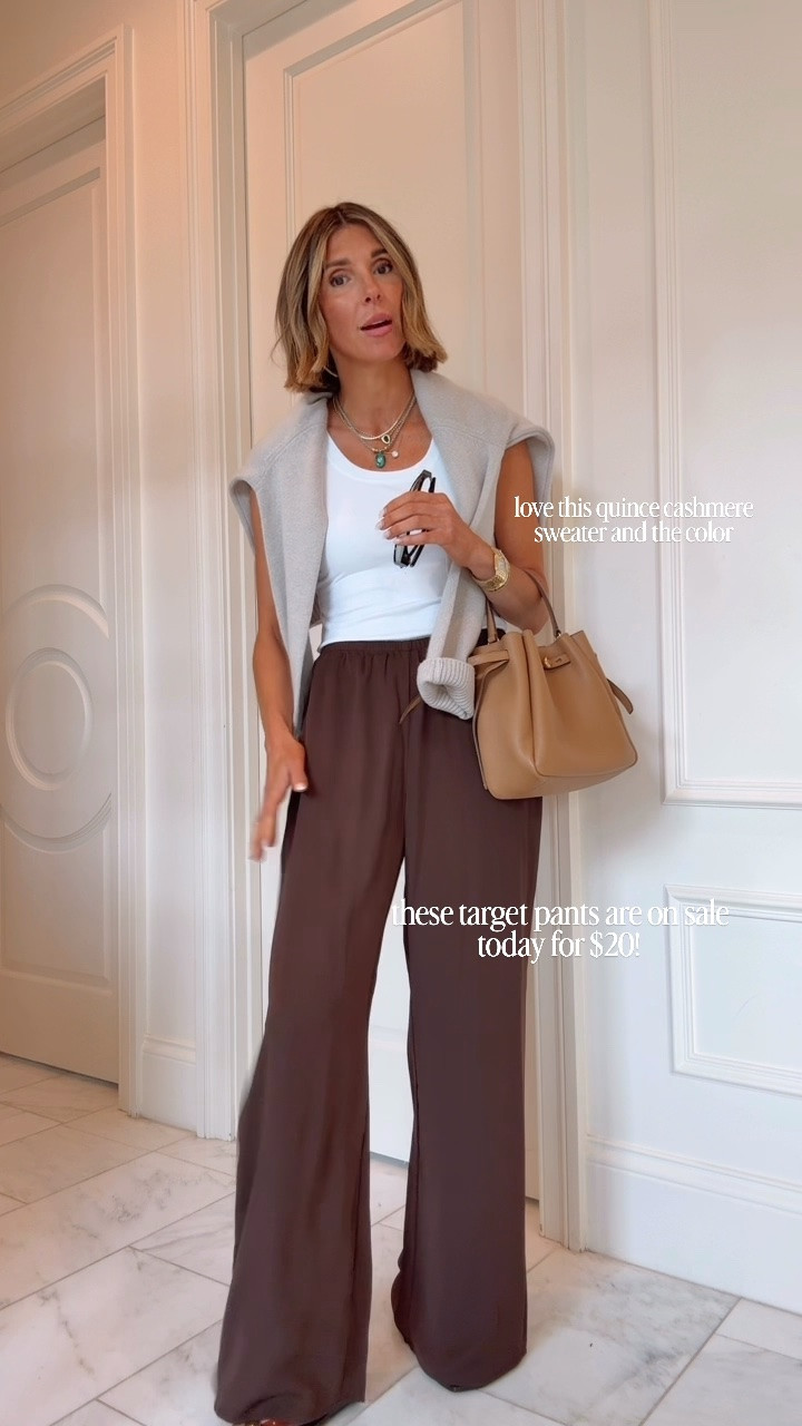 These target pants are on sale today for $22! I'm 5'7 wearing size xs