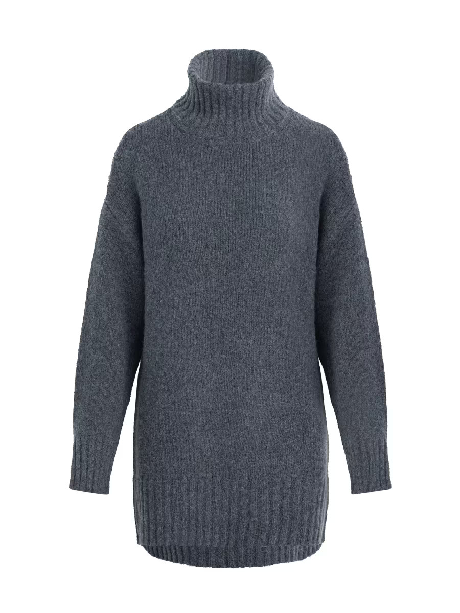 The St. James Wool-Blend Turtleneck Minidress | Saks Fifth Avenue