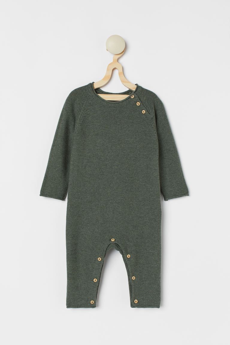 Knit Cotton Jumpsuit | H&M (US + CA)