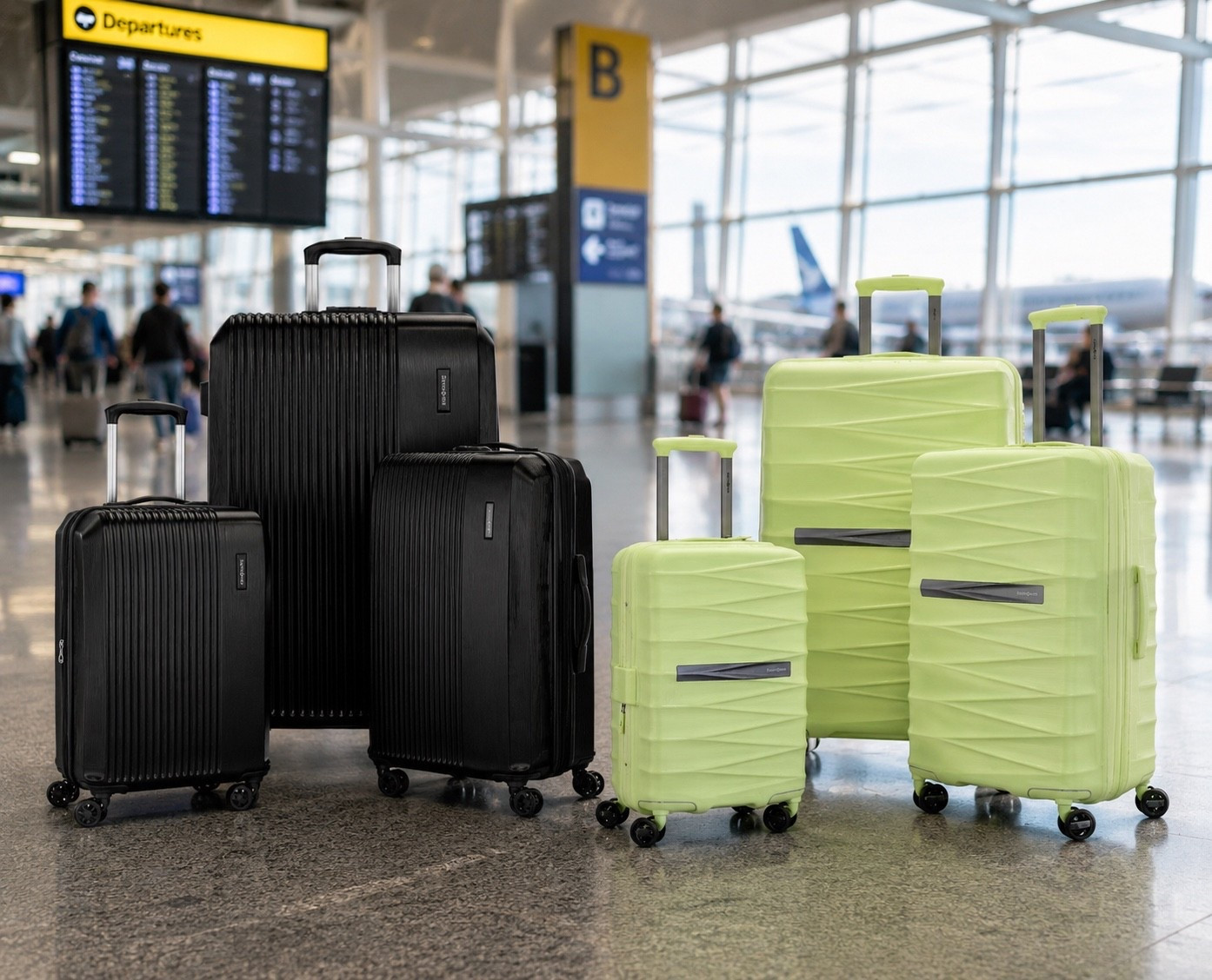 Airport ready ✈️

Nothing makes travel feel easier than luggage that looks good and works hard. These Samsonite suitcases are lightweight, easy to maneuver, and make packing for family adventures a breeze.

Whether it’s a weekend getaway or a dream vacation, I’m all about travel essentials that are both stylish and practical.

✈️ Linked in my LTK
🧳 Travel must-have
🤍 Which color are you choosing: classic black or fresh green? @Samsonite #samsonite #luggage #familytravel

#LTKSaleAlert #LTKTravel #LTKdayinmylife