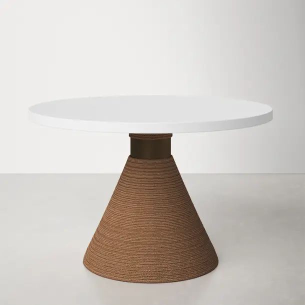 Morel Round Solid Wood Dining Table | Wayfair North America