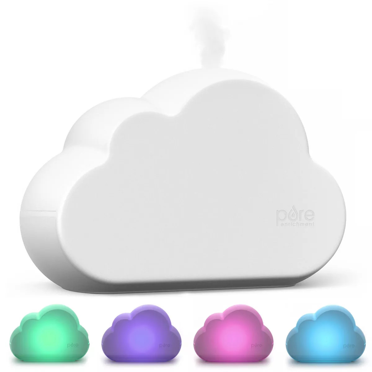 Pure Enrichment MistAire Cloud Ultrasonic Cool Mist Humidifier and Mood Light Pure Enrichment | Target