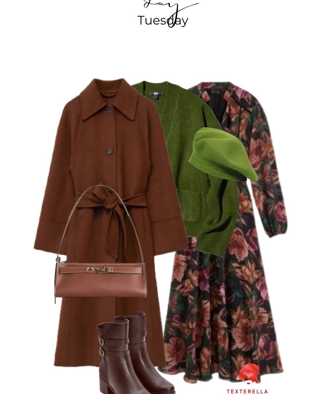 Herbstoutfit in Braun, Burgunder und Grün – this or that?

#LTKü50 #LTKmidsize #LTKkleider