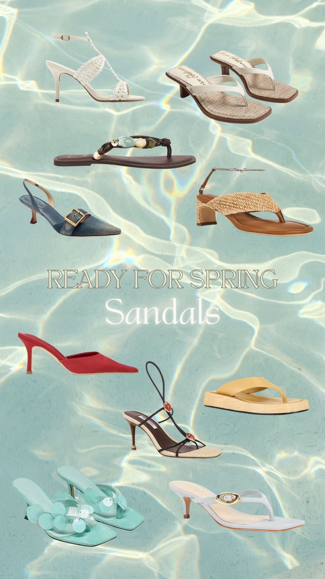 Step into spring with eye catching sandals! 

#LTKootd #LTKspringtrends #LTKSpringSale