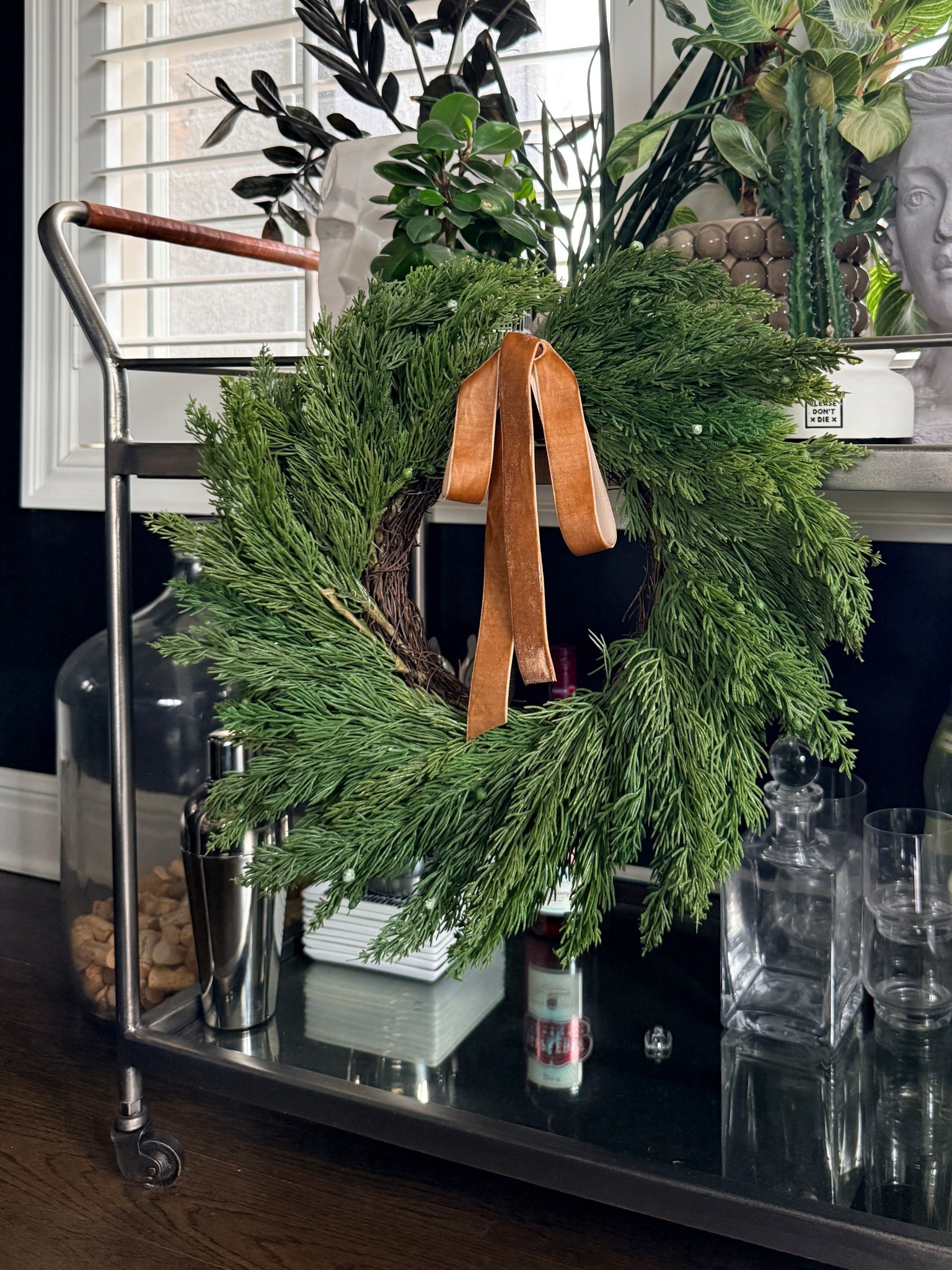 Definitely going to have to get more of this brown velvet ribbon!!

#LTKSaleAlert #LTKHoliday #LTKHome