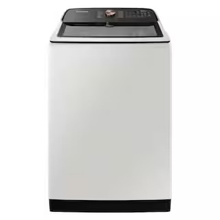 5.5 cu. ft. Extra-Large Capacity Smart Top Load Washer with Auto Dispense System in Ivory | The Home Depot