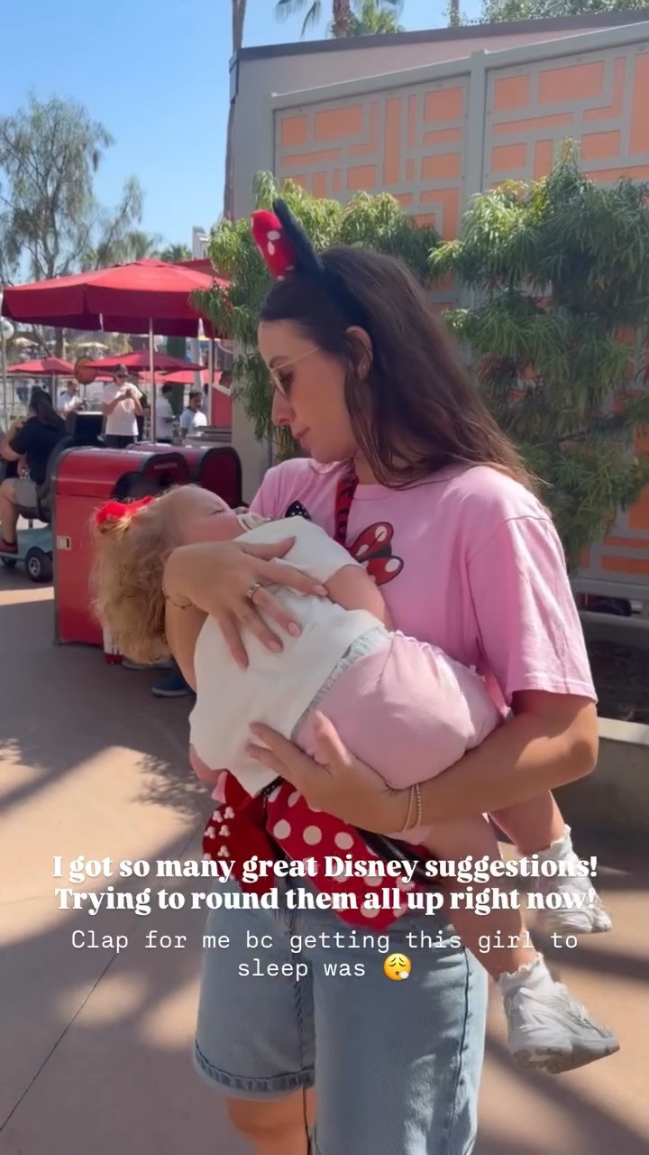 Everything I wore (and a few things that made the day so much easier) is linked here!#LTKStyle #DisneyStyle #DisneyOutfit #Disneyland #ThemeParkStyle #MomStyle #CasualStyle #EverydayFashion #ParkDayEssentials

#LTKTravel #LTKdayinmylife #LTKmomlife #LTKBaby