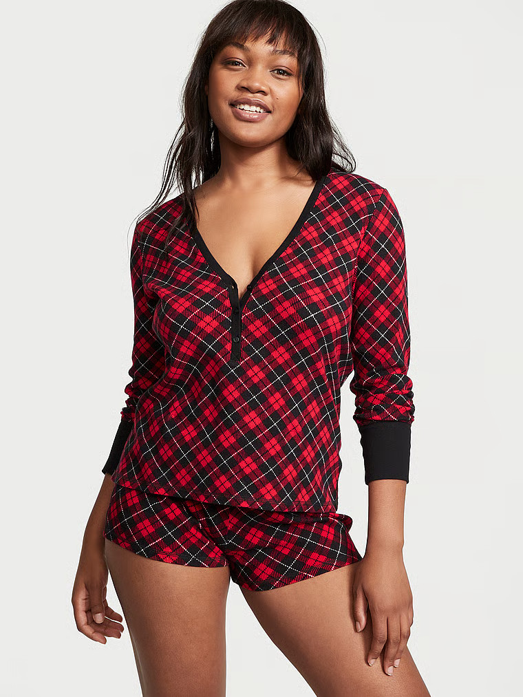 Thermal Short Pajama Set | Victoria's Secret (US / CA )