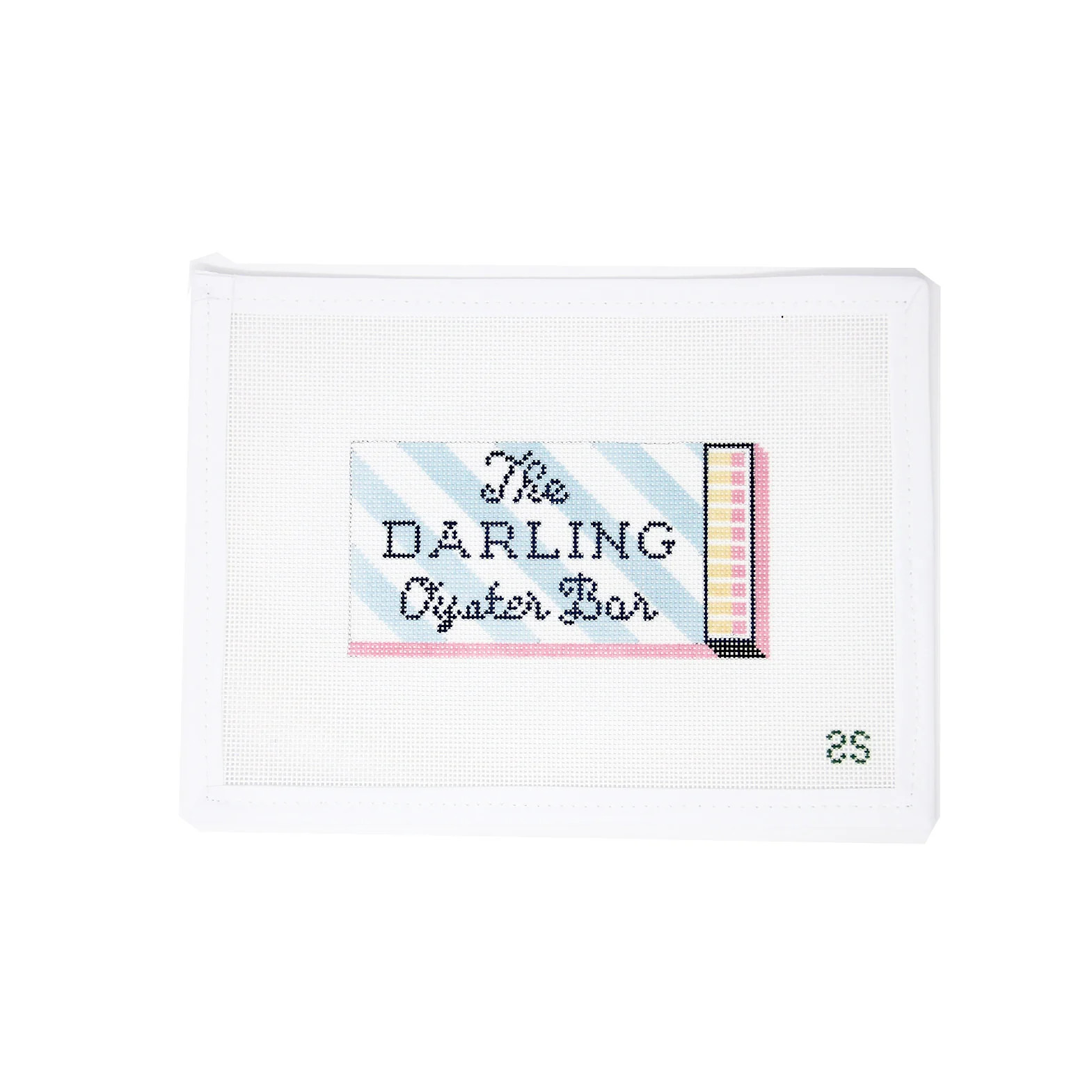 The Darling Oyster Bar Matchbox | Greystone Needlepoint