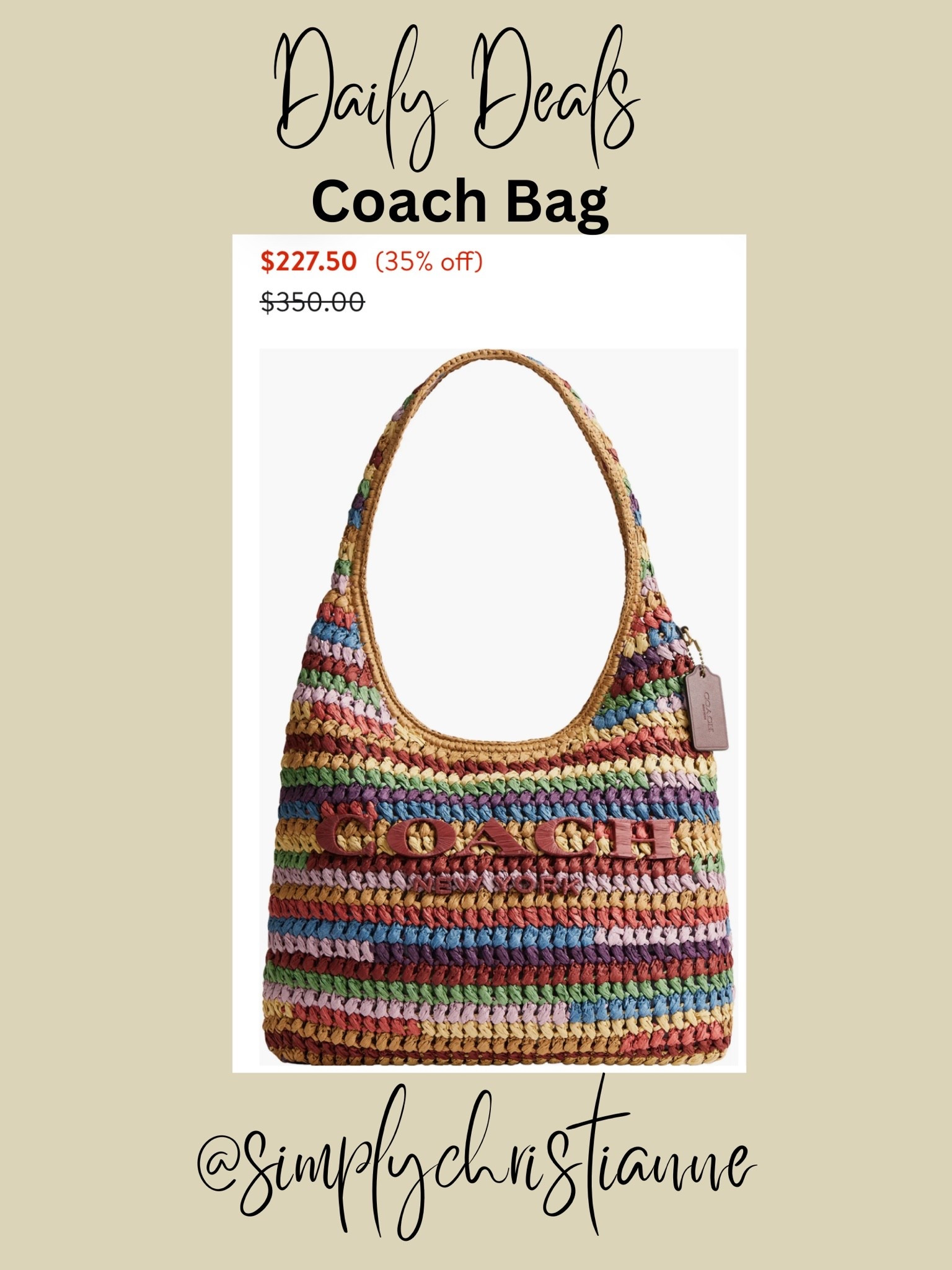Coach bag sale

#LTKSaleAlert