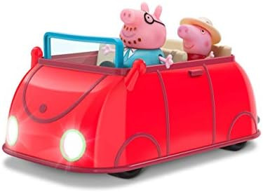 Peppa Pig Lights & Sounds Family Fun Car, Red Car | Amazon (US)