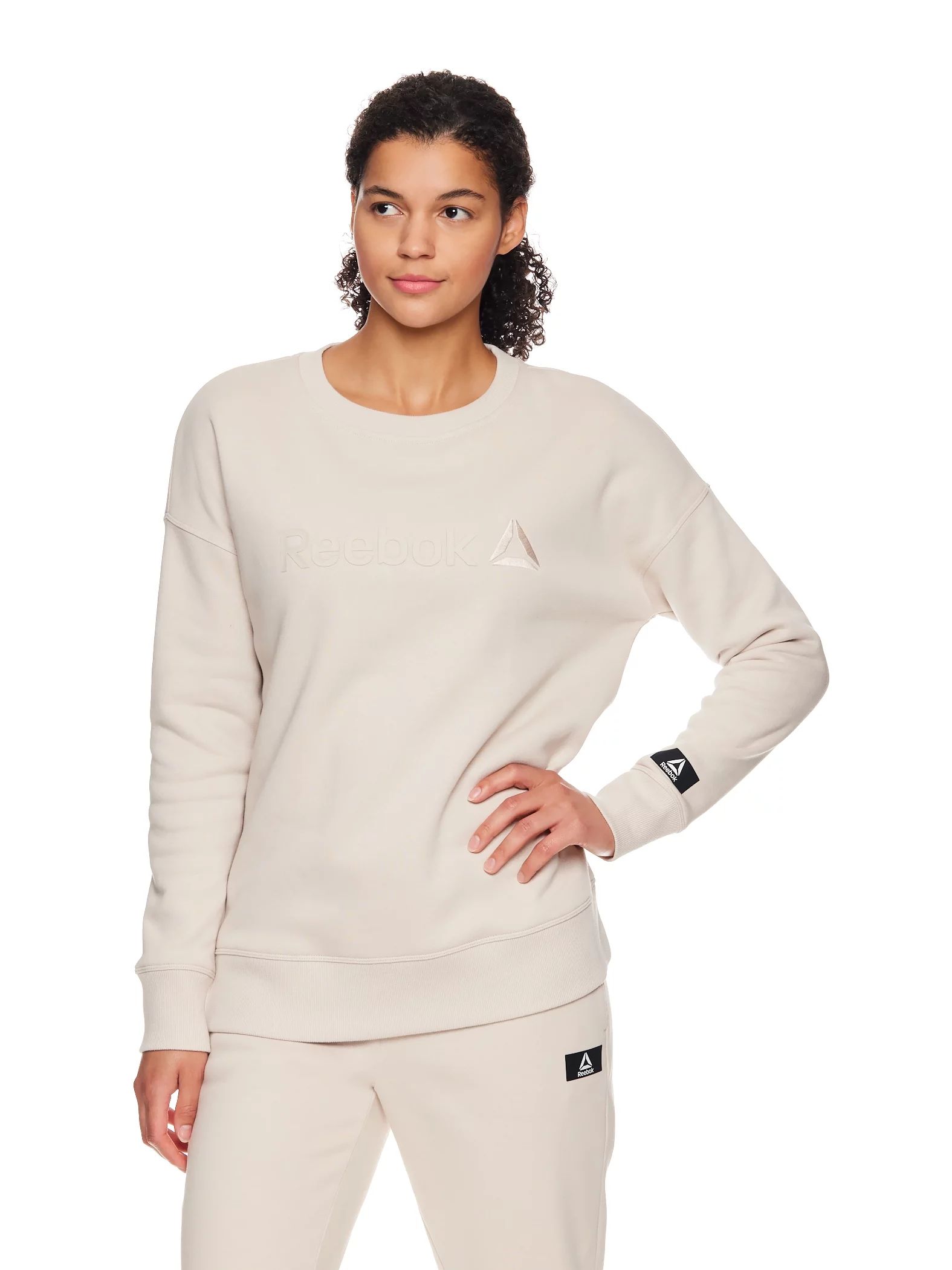 Reebok Women's Purpose Crew Neck Sweatshirt | Walmart (US)