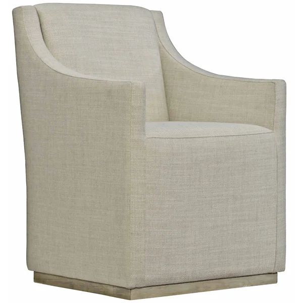 Highland Park Wing Back Arm Chair in Sand | Wayfair North America