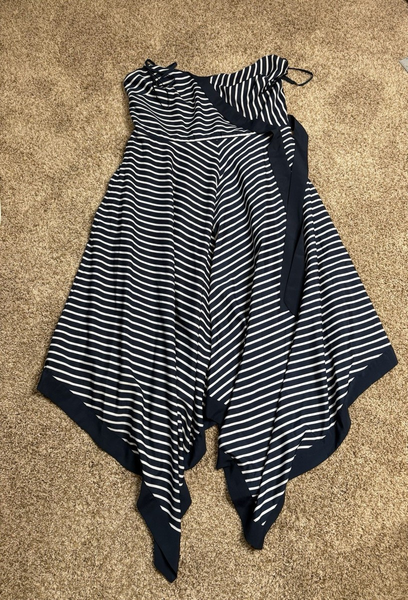 Banana Republic Handkerchief-Hem Asymmetrical Strappy Sleeve Dress Women’s Sz 6 | eBay | eBay US