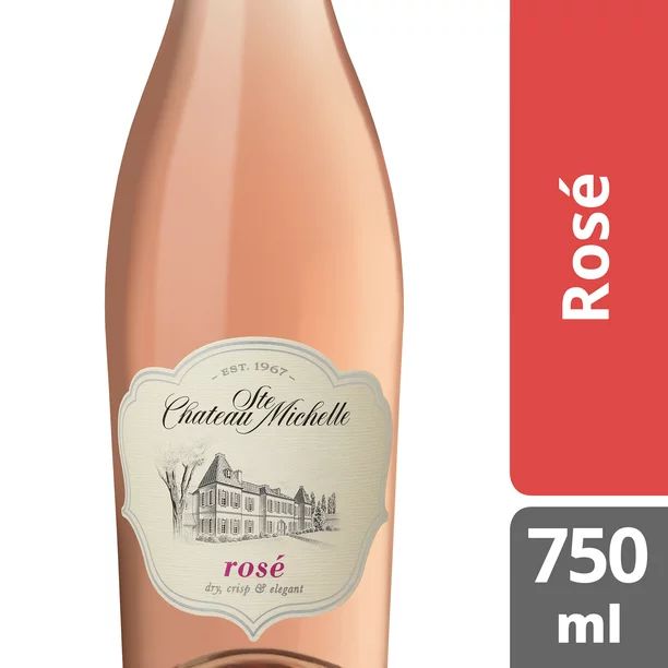 Chateau Ste. Michelle Columbia Valley Rosé Wine, 750 mL Bottle | Walmart (US)