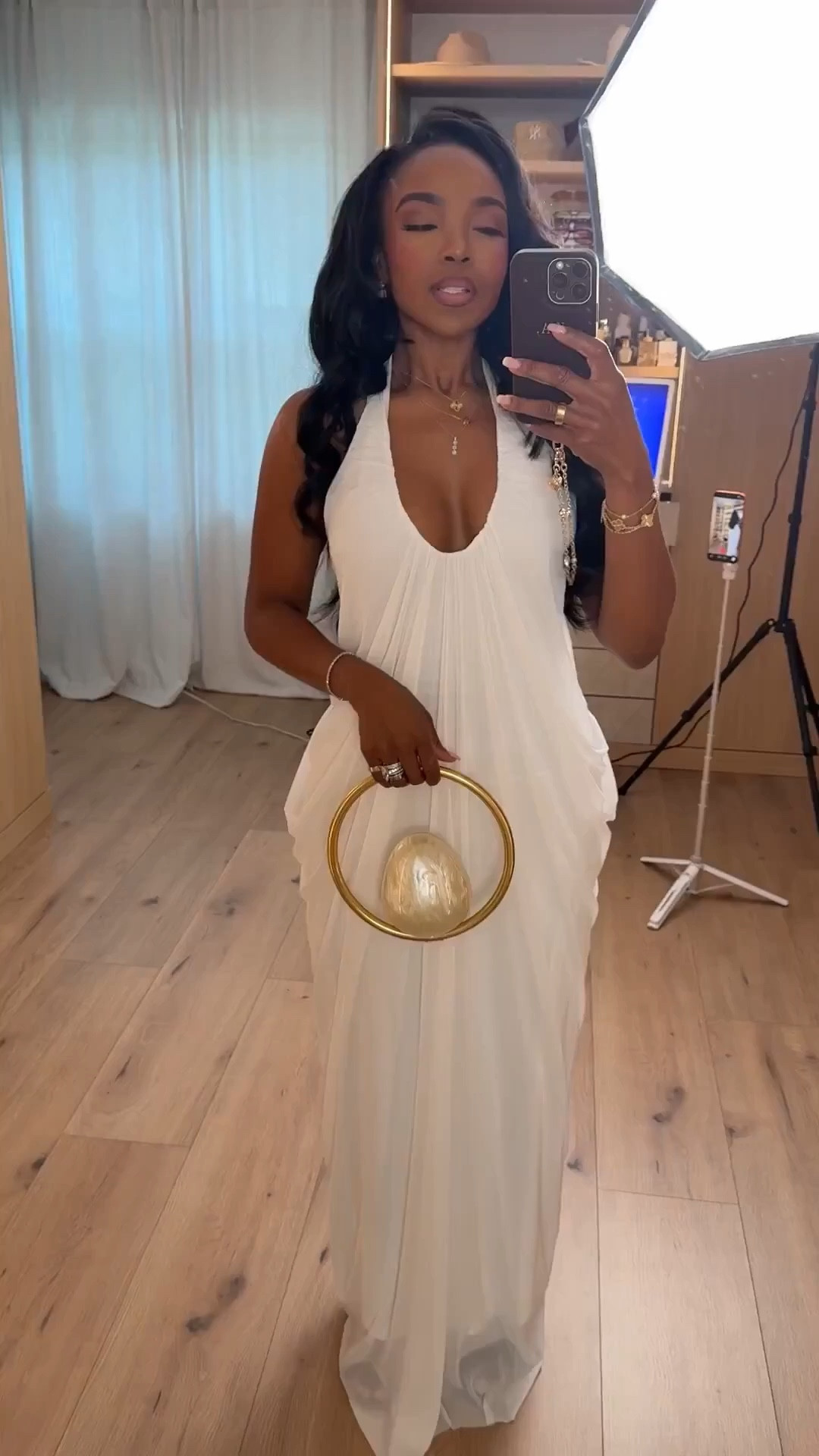 Scroll to shop!! This dress is giving vacation energy in the best way. The elegant white moment is stunning on its own, but add some bold accessories and it instantly becomes the star of the look.

#LTKPetite #LTKTravel #LTKootd

#LTKgrwm #LTKootd #LTKdayinmylife