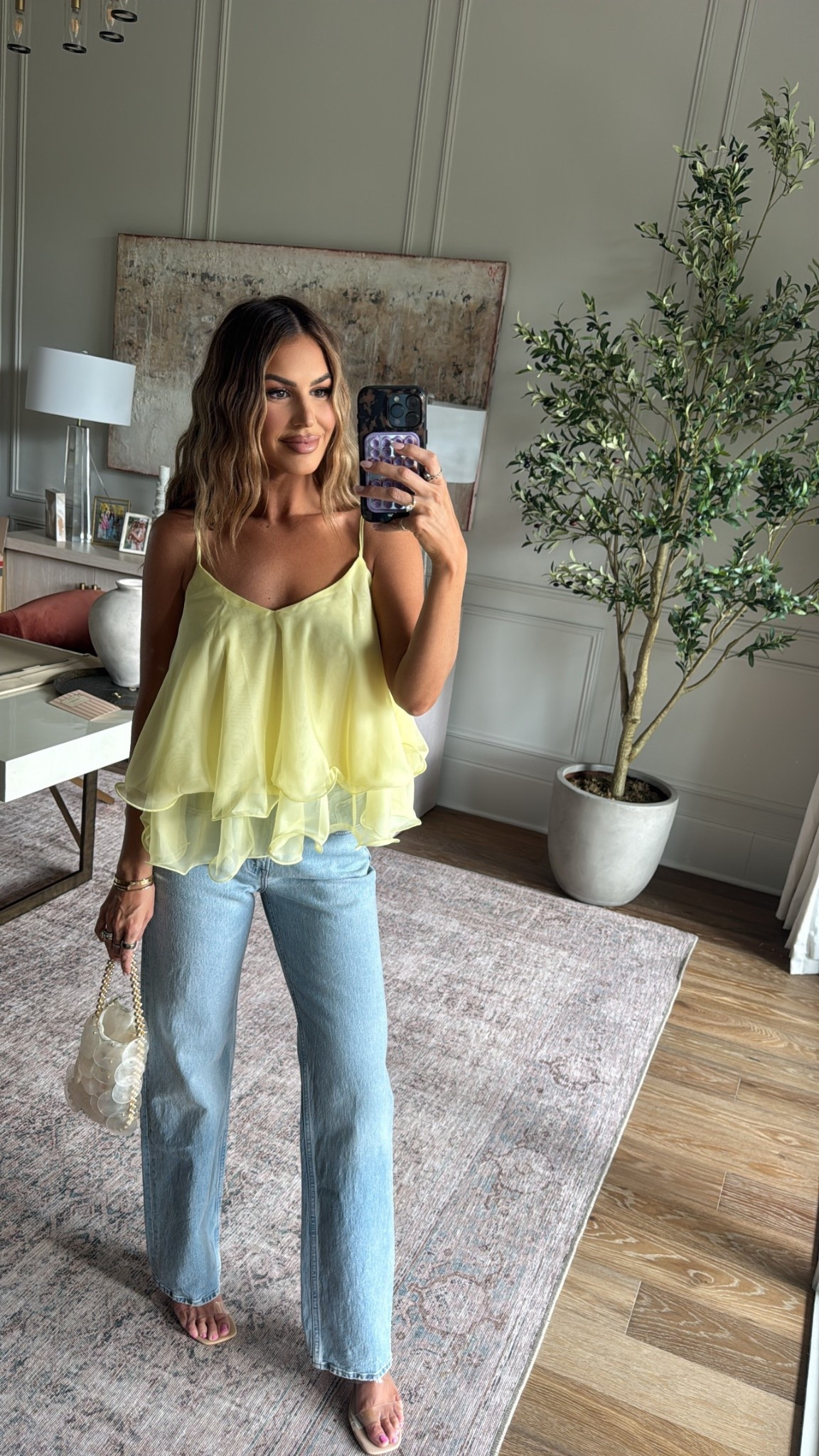 Ootn 💛Wearing small top and 27 denim 

#LTKootd