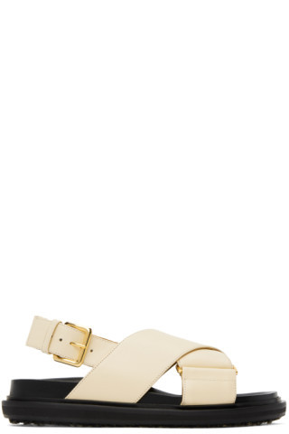 Off-White Fussbett Sandals | SSENSE