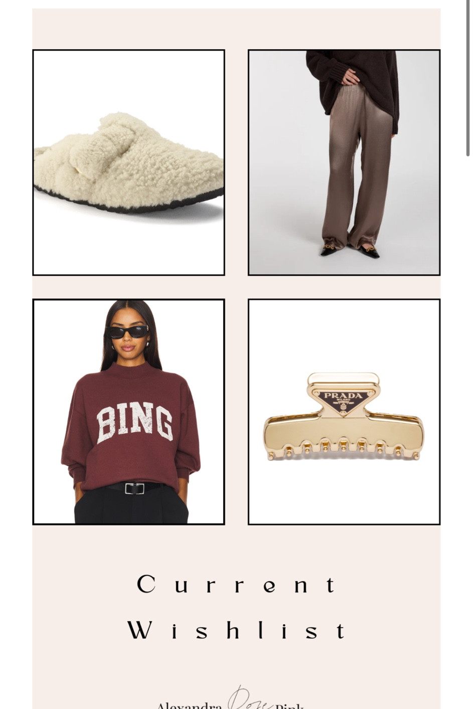 Current dream list 

#LTKSeasonal #LTKGiftGuide