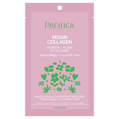Pacifica Vegan Collagen Hydrate and Plump Facial Mask - 0.67fl oz | Target