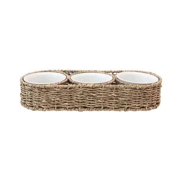 Romesco Seagrass Serving Basket | Meridian