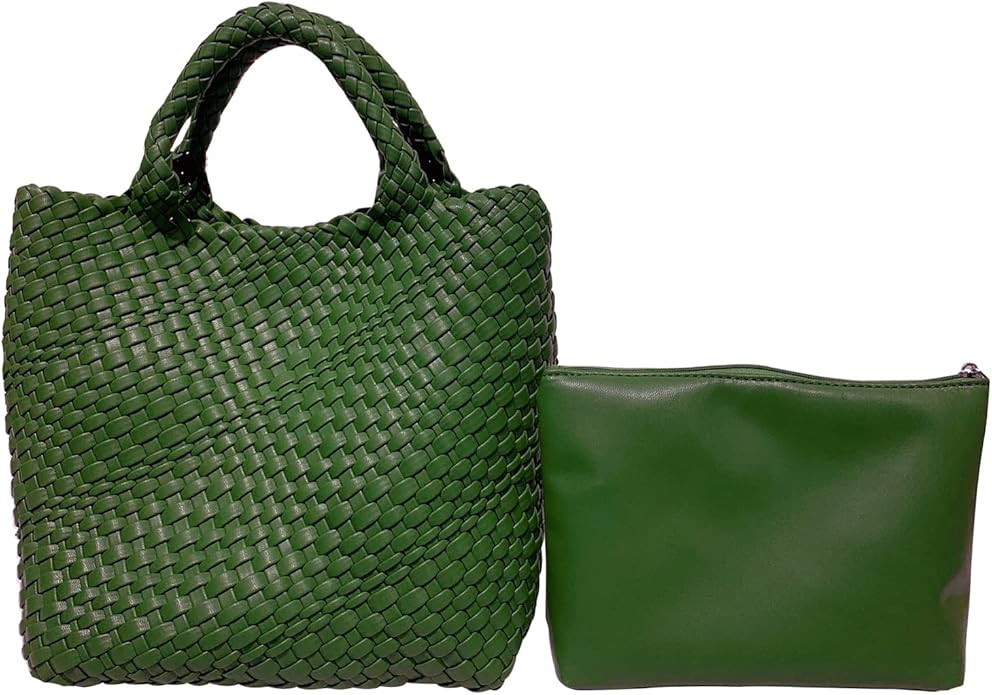 Fashion Woven Bag Shopper Bag Travel Handbags and Purses Women Tote Bag Large Capacity Shoulder B... | Amazon (US)