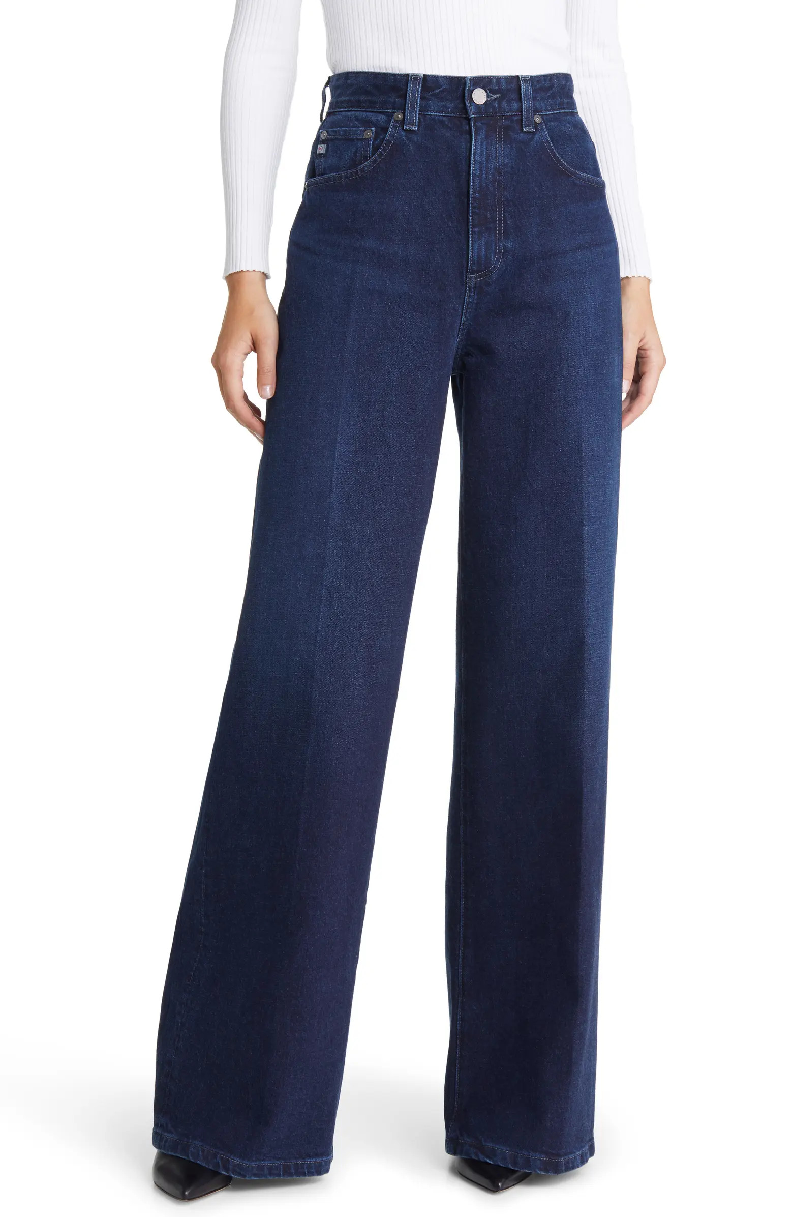 Devin High Waist Wide Leg Jeans | Nordstrom