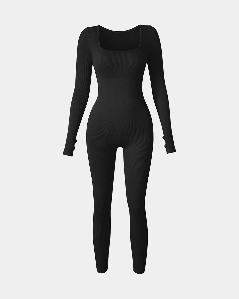 Long Sleeve Sport Jumpsuits | Oqq