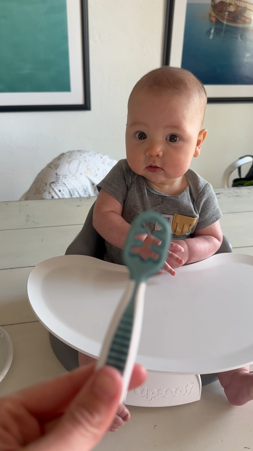 We are starting solids ! 

We have been practicing with the gootensil for the past month, which he loved sucking on so when food came to play he knew where to put it🙌🏻

Baby utensils

#LTKSaleAlert #LTKBaby #LTKFindsUnder50